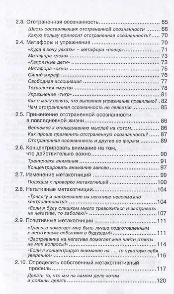 Не бойся будущего и не живи прошлым.  Как научиться думать по-другому. Применение метакогнитивной терапии себе и в терапии - фото 3