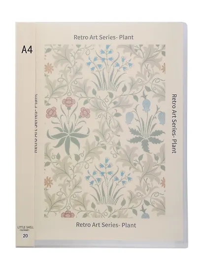 Папка 20ф "Flowers", ассорти - фото 8