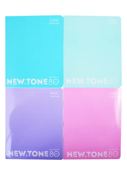 Тетрадь общая «NEWtone pastel», 48 листов в клетку, A5, в ассортименте - Hatber - фото 3