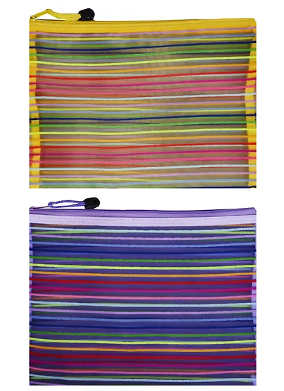 Папка на молнии А4 "Сетка" нейлон - фото 4