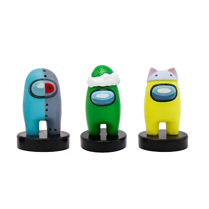 Набор фигурок-штампиков Among Us 3 серия, (герой робот), (4х22х13), (AU5320C) - фото 1