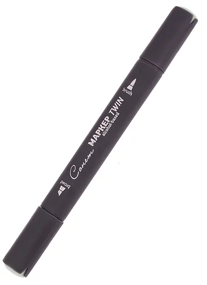Маркер художественный "Сонет" Twin Brush сине-серый 1, Сонет - фото 1