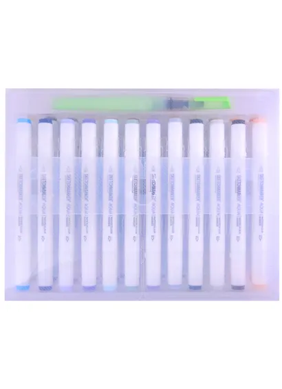Маркеры акварельные 24цв Aqua Pro Outdoor Set , к/к, Sketchmarker - фото 2
