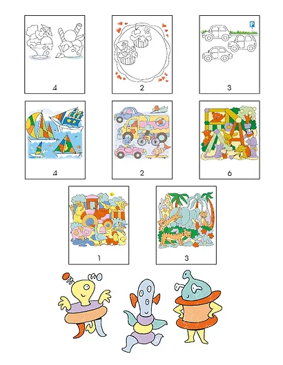 Моя первая развивающая раскраска. 56 увлекательных занятий - фото 13