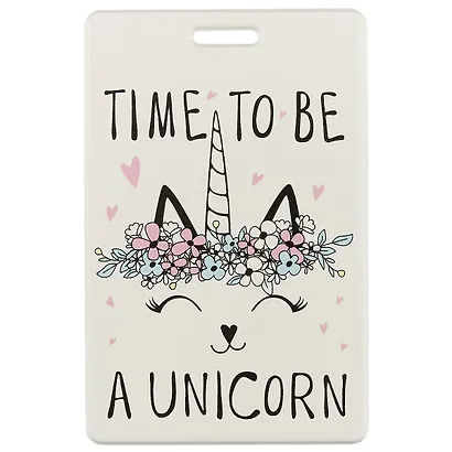 Чехол для карточек Кошечка-единорог (ДК2018-138) - фото 1