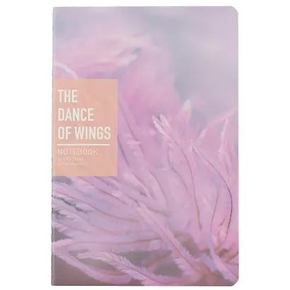 Тетрадь в клетку Languo, The dance of wings, 44 листа, в ассортименте - фото 1