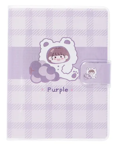 Записная книжка 90*128, 80 листов в клетку, "Purple", в ассортименте, Yoi - фото 4