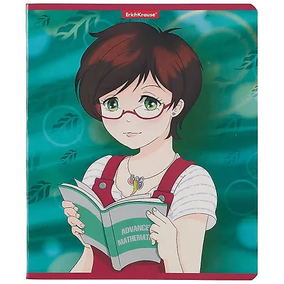 Тетрадь общая «Manga Girls» в ассортименте, 48 листов в клетку, A5 - Erich Krause - фото 6