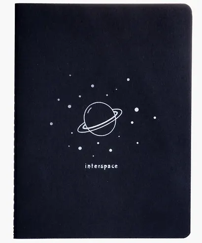 Записная книжка А6 26л "Interspace" сшивка, черн.внутр.блок, ассорти, Be positive - фото 2