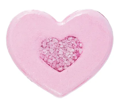Бомбочка для ванны с солью и шиммером Love bomb pink (250г) (B14B001) - фото 3