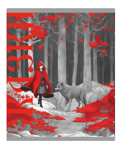 Тетрадь 48л кл. "Сказка на ночь" мел.картон, ламинация "soft touch" с эффектом "металлик", ассорти - фото 5