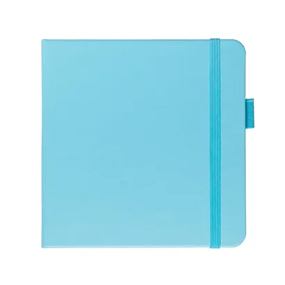 Скетчбук 12*12 80л "Sketchmarker"  небесно-голубой, 140г/м2, слоновая кость, тв.обл. - фото 2