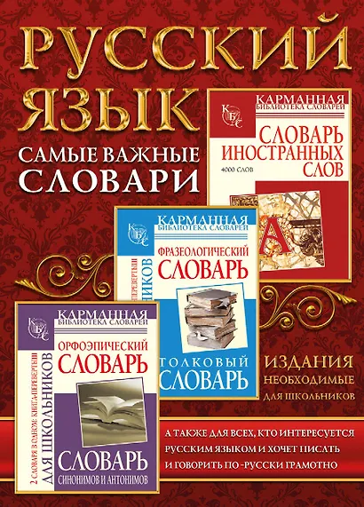 Самые важные словари. Русский язык. (Комплект из 3-х книг) - фото 4