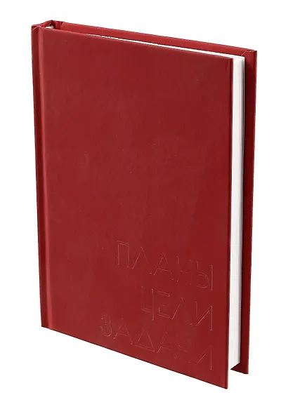 Ежедневник недат. А6 128л "New day. Каштановый" 7БЦ, ламинация soft touch, пантонн.печать, блинт.тисн, офсет - фото 2