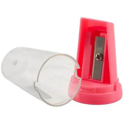 Точилка 1отв. "Дино" с контейнером, ассорти - фото 2