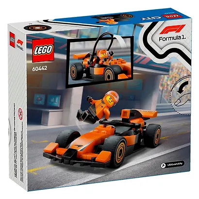 LEGO City: Пилот F1 на болиде McLaren, 86 деталей (60442) - фото 4