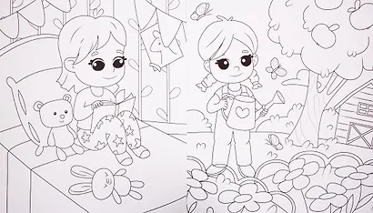 Моя мегарасскраска. Для девочек - фото 3