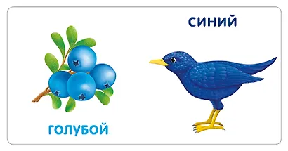 Книжки-картонки. Цвета в природе - фото 3