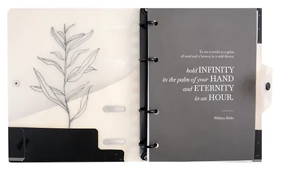 Тетрадь на кольцах в клетку InFolio, Poetry, 120 листов - фото 2