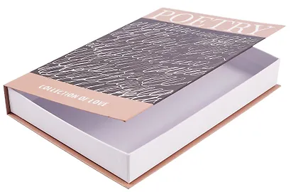 Коробка подарочная "Поэзия" 25*18*3,8 картон, на магните - фото 5