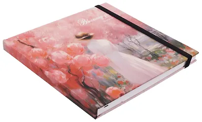 Скетчбук "Blooming girl" 230*220, 50 листов, 160г/м2, твердая обложка, в ассортименте - фото 8