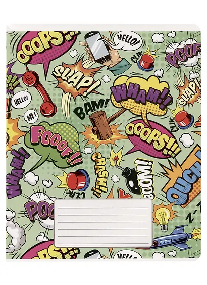 Тетрадь в клетку Academy Style, "Комиксы", 24 листа - фото 6