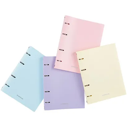 Тетрадь на кольцах в клетку Erich Krause, Pastel, 80 листов, в ассортименте - фото 6