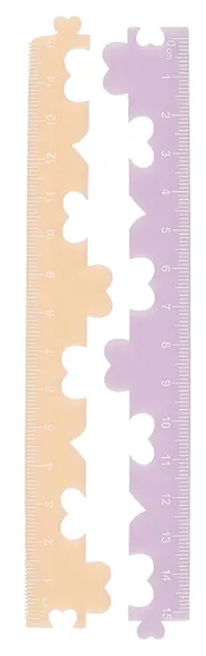 Линейка Yoi, "Пазл", 15 см - фото 5