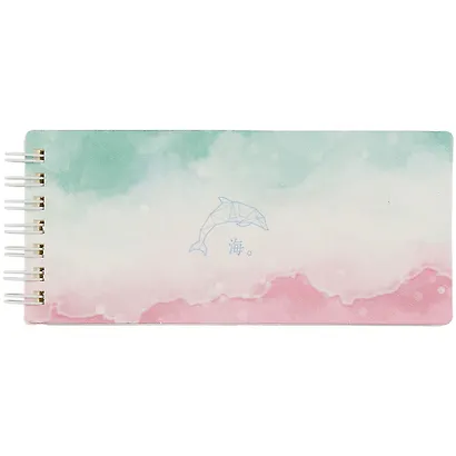 Блокнот А6+ 80л лин. "Sea" на спирали, ассорти - фото 3