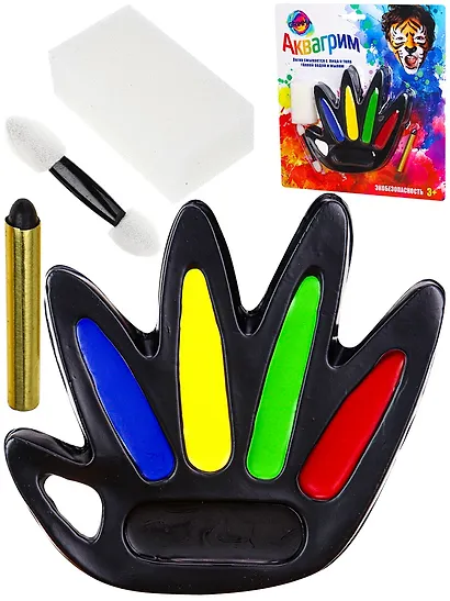 Набор аквагрима для детей - фото 2