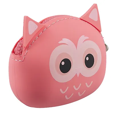 Монетница-кошелек Сова (9 см) (силикон) (12-07961-000756) - фото 2