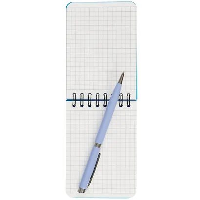 Блокнот «Neon blue», клетка, 50 листов, А7 - фото 2