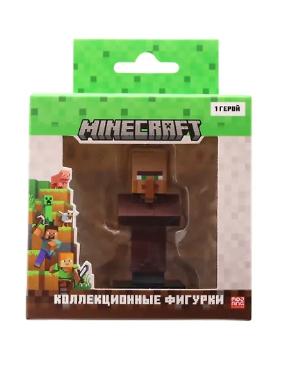 Коллекционная фигурка Minecraft Сельский житель (MC2012N) - фото 1
