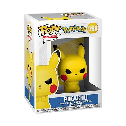 Фигурка Funko POP! Games Pokemon Grumpy Pikachu (598) (Fun48401) - фото 1