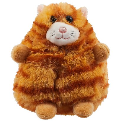 Игрушка мягкая, Котик-толстяк рыжий в крафт коробке (12-01568-K537199) - фото 2