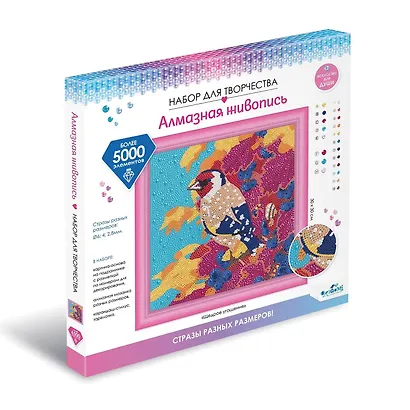 Набор для творчества. Разноразмерная мозаика на подрамнике "Щедрое угощение", 30 х 30 см - фото 2