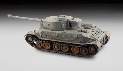 Сборная модель ЗВЕЗДА, Немецкий тяжелый танк Тигр Порше 1/35 - фото 3