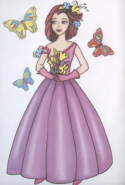 Невесты. Посмотри и раскрась - фото 4