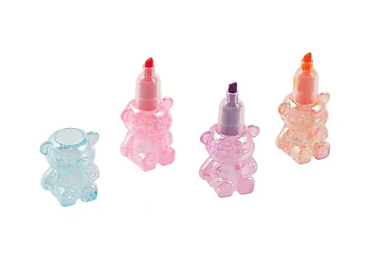 Текстовыделители 03цв "Сахарные мишки" сегмент, ПВХ-бокс - фото 7