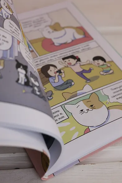 Котёнок Наби. Я умываю лапы! - фото 13