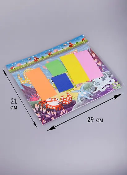 Аппликация из EVA (пакет) с подв., 16 видов (11-01488-M-1) - фото 2