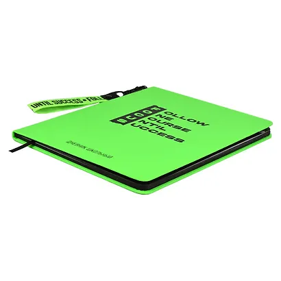 Дневник школьный Феникс+, "Плонже неоново-салатовый" - фото 2