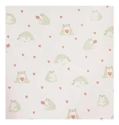 Бумага упаковочная 70*100см "Лягушка" глянц., инд.уп. - фото 2