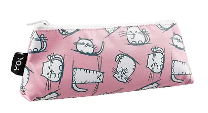 Пенал-косметичка "Белые коты", ткань - фото 5