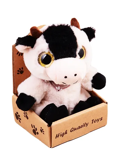 Игрушка Коровка в крафт коробке - фото 1