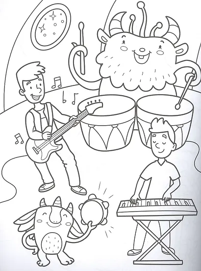 100 крутых картинок для мальчиков. Раскраска - фото 4