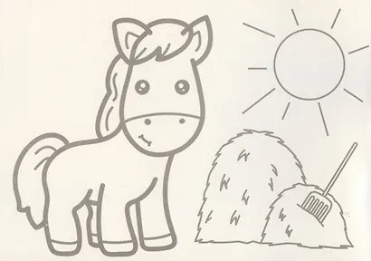 Альбом для рисования Каляка-Маляка, А4, 40 листов, на скрепке, с раскраской - фото 3