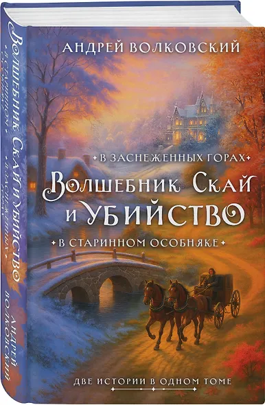 Волшебник Скай и убийство. Две истории в одном томе: Убийство в старинном особняке и Убийство в заснеженных горах - фото 3