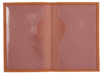 Обложка для паспорта bookvalno, цвет горчица  (экокожа) (ОПН2025-1) - фото 5