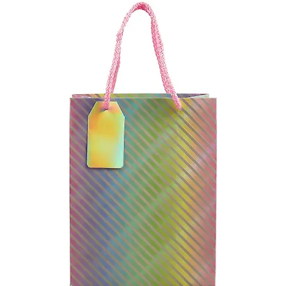 Пакет А5 23*18*10 Metallic Holography нейтр., голография, ассорти - фото 3